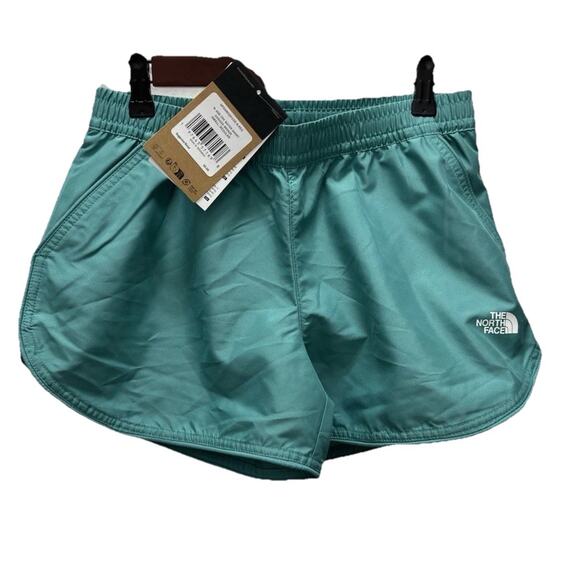 The North Face Pants - NWT The North Face Women’s Small FlashDry Running Shorts Teal Green Athletic